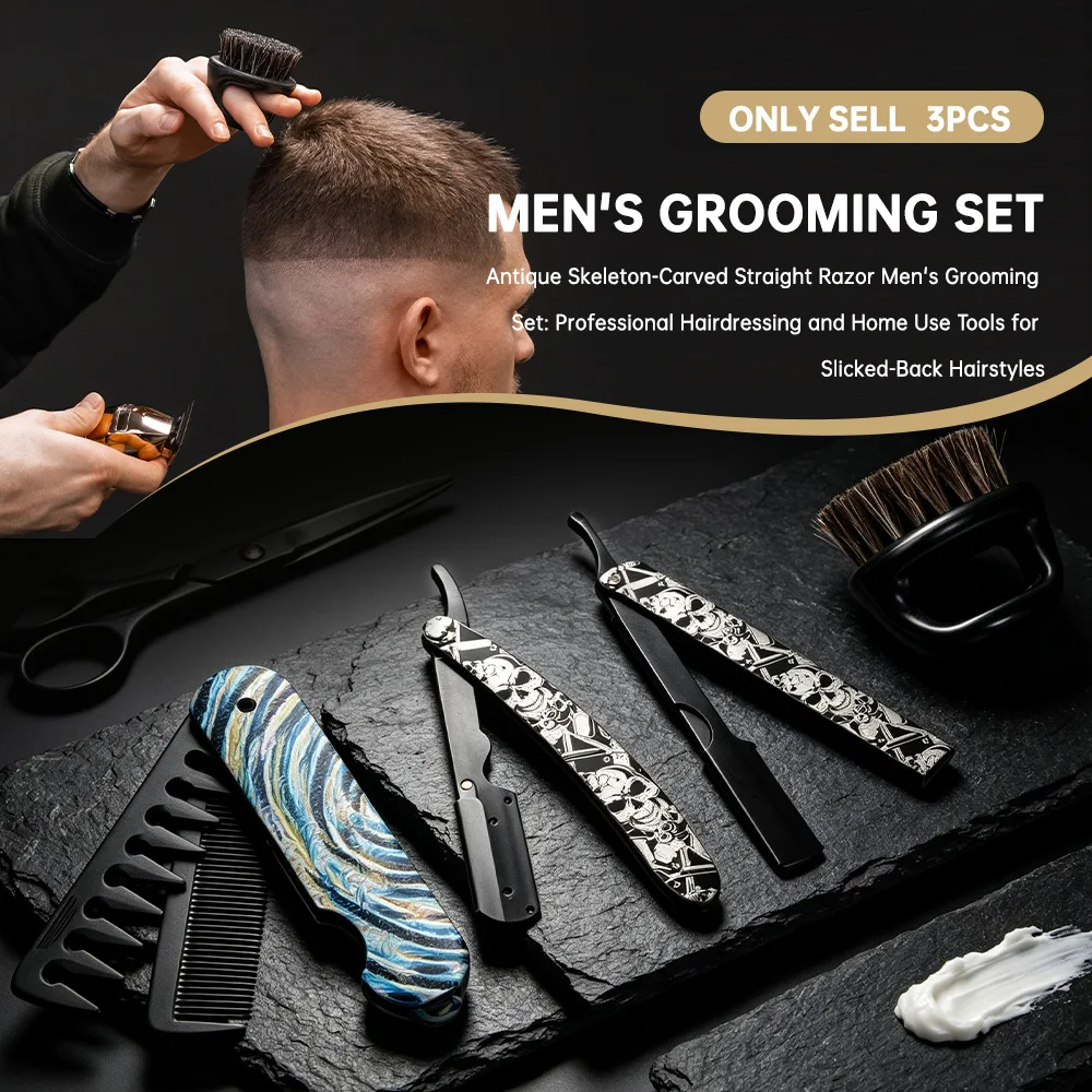 navalha-de-barba-dobravel-vintage-com-cranio-esculpido-e-textura-estrelada-pente-de-estilizacao-de-dupla-utilizacao-conjunto-de-tres-pecas-para-estilizacao-de-cabelo-masculino-aparar-patilhas-e-barba-ferramentas-de-higiene-pessoal-e-cabeleireiro-lamina-nao-incluida
