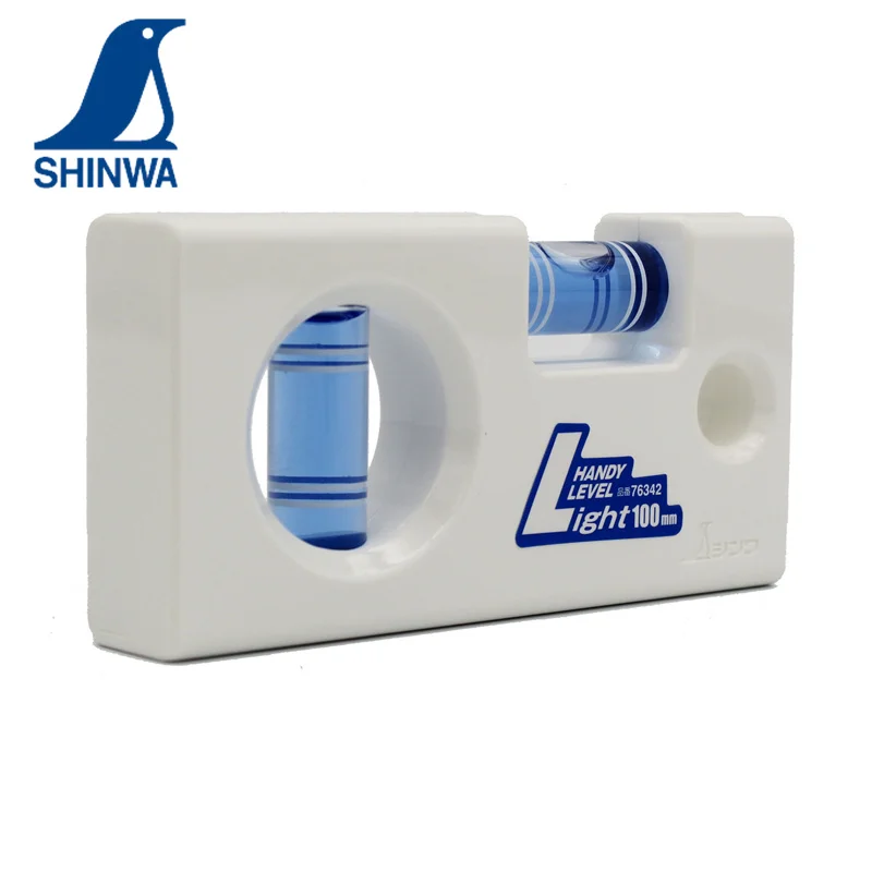 SHINWA Portable Spirit Level Factory Home fai da te livello di barra ad alta precisione con magnete bianco a tre tubi