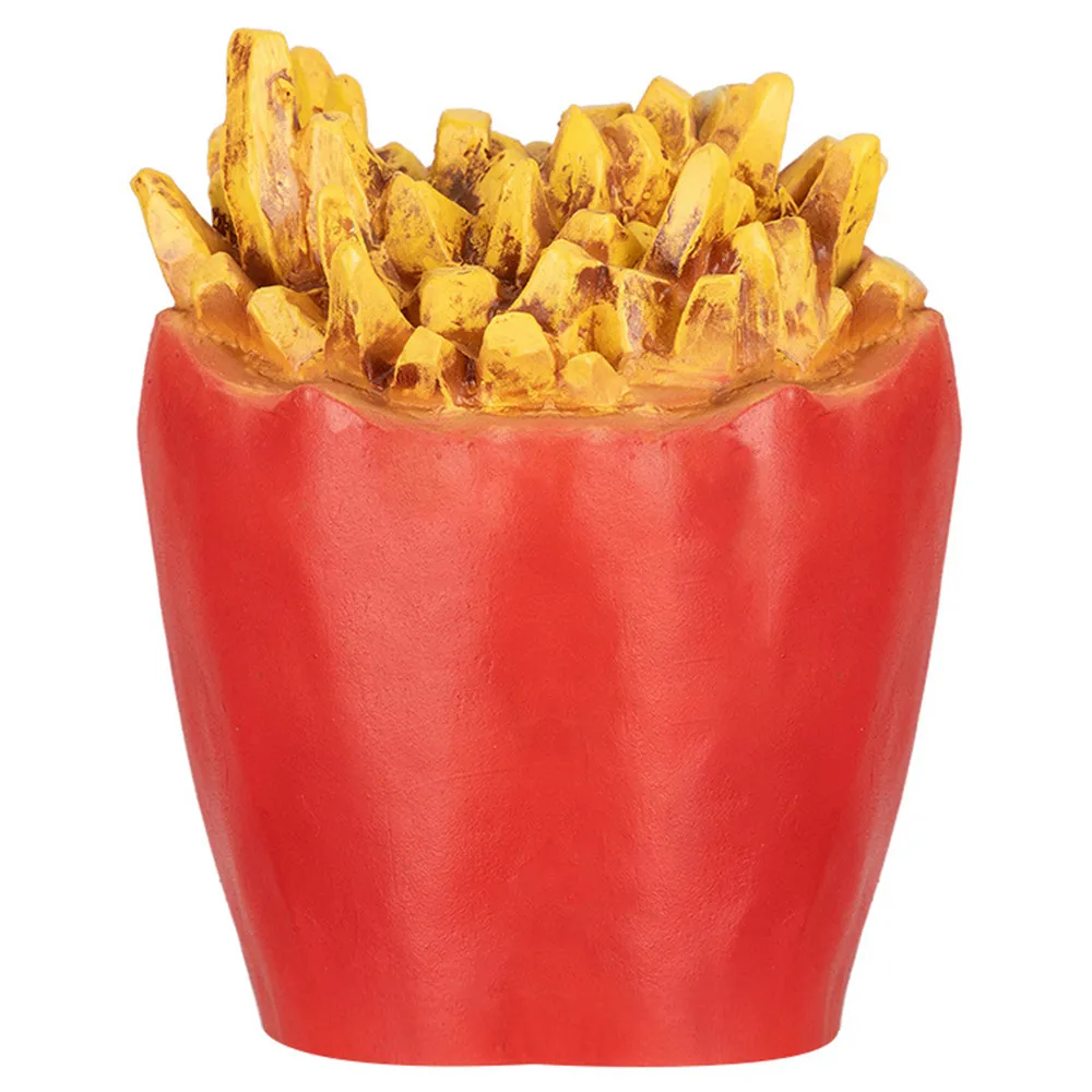 Pommes-Frites-Maskenkostüm, Lustiges Ganzkörper-Lebensmittel-Outfit für Halloween, Lebensmittel-Themenparty, Karneval, Cosplay – Detail 3