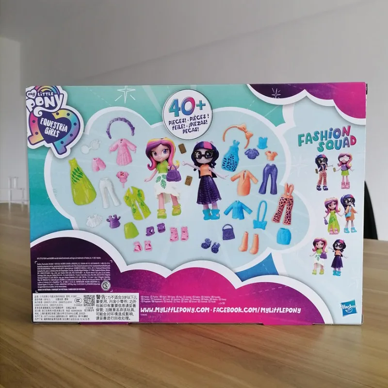 Hasbro My Little Pony Equestria Girls Fashion Squad Twilight Sparkle Princess Cadence Action Figures Dress Up Doll Toys Gift