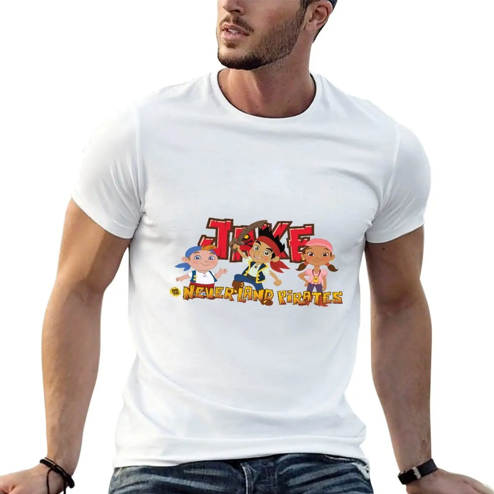 

Jake and the Never Land Pirates T-Shirt t shirt man plain graphic t shirts for man t shirts designer T-Shirt