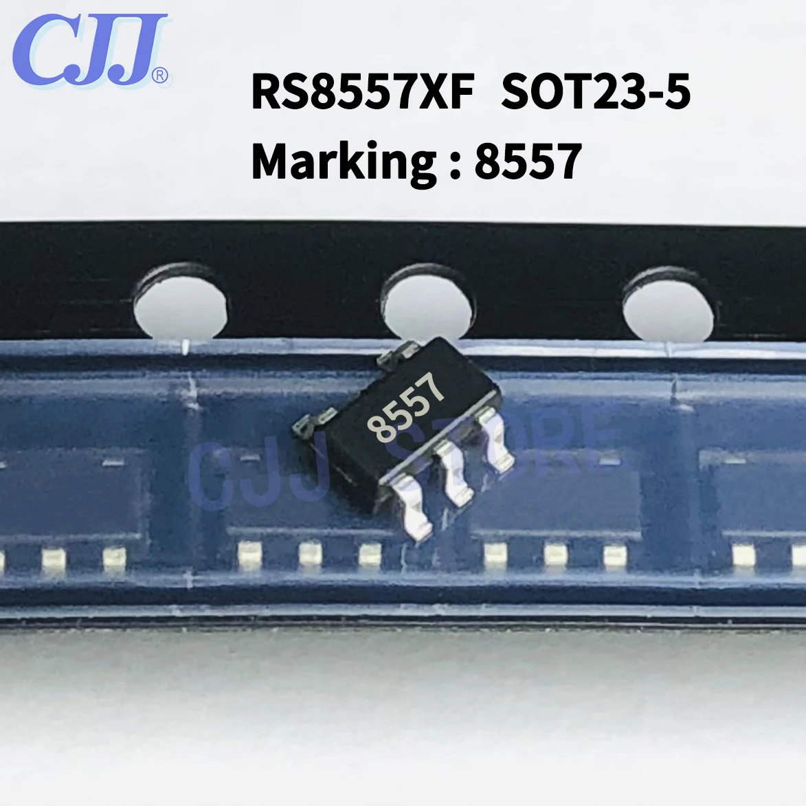 

1~3000PCS/Lot 8557 Marking RS8557XF IC SMD SOT23-5 RS8557 Amplifier new and original