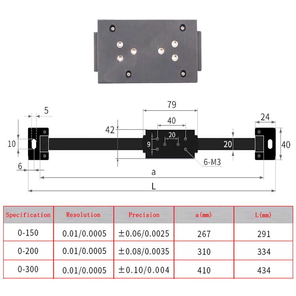 

0-150/200/300mm Remote Electronic Digital linear Scale for Bridgeport Mill Lathe Linear Ruler with LCD Display Base