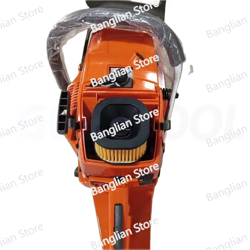 Circular Saw Gasoline Chainsaw Head 2 Stroke 3.4KW 9300rpm 65.1CC Chainsaw Power Head for Garden Lawn Tree Felling Gasoline Saw