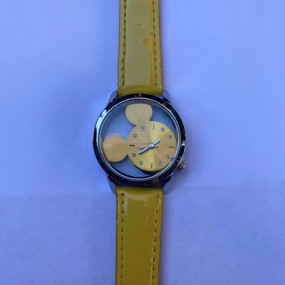 Jam tangan dewasa remaja Mickey Mouse, arloji Disney baru, jam tangan kuarsa kartun klasik untuk wanita, anak perempuan, remaja, modis, Dropshipping