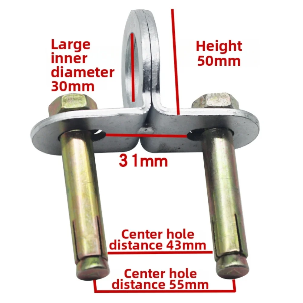 2pcs Load Rated Steel Hooks Wall Mounted for Ceiling Fan For Chandelier Light Fixture 88 x 32 mm Iron Mounting Bracket