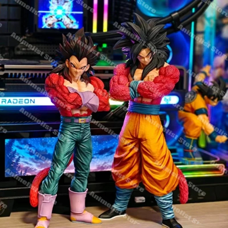 31 cm Dragon Ball Anime Super Saiyan 4 Vegeta frère Planb Anime Jt Statue DX modèle Collection personnalisé jouet  bureau cadeau