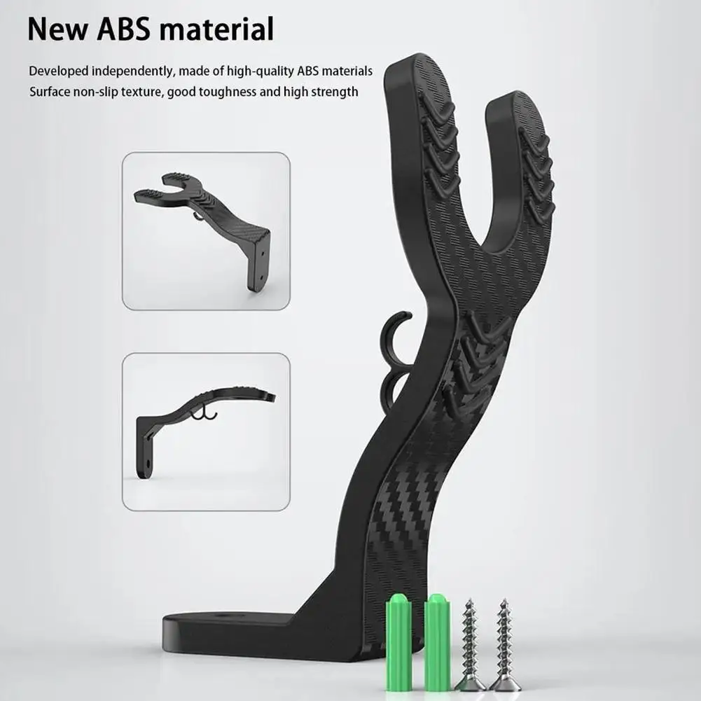 1/2 Packs Helmet Holder Wall Mount with Key Holder Heavy Duty Wall Hooks for Helmet Hanger Helmet Display Motorcycle Accessories