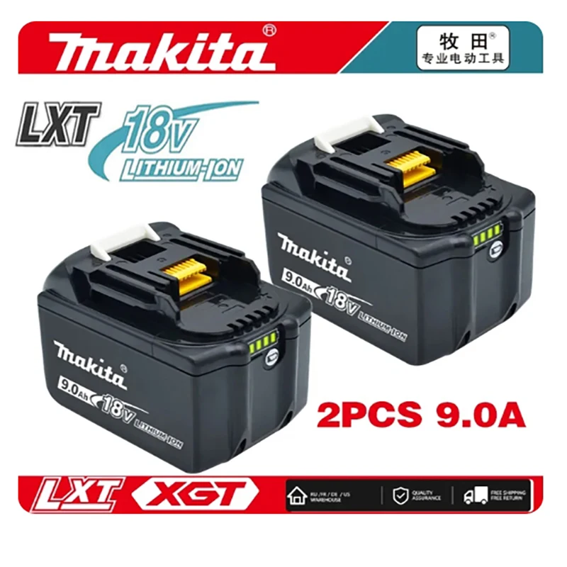 NEW 9.0Ah/6.0Ah Makita 18V Battery BL1830 Rechargeable Battery 18V Replacement Power Tool Battery For Makita BL1815 BL1860BL1840