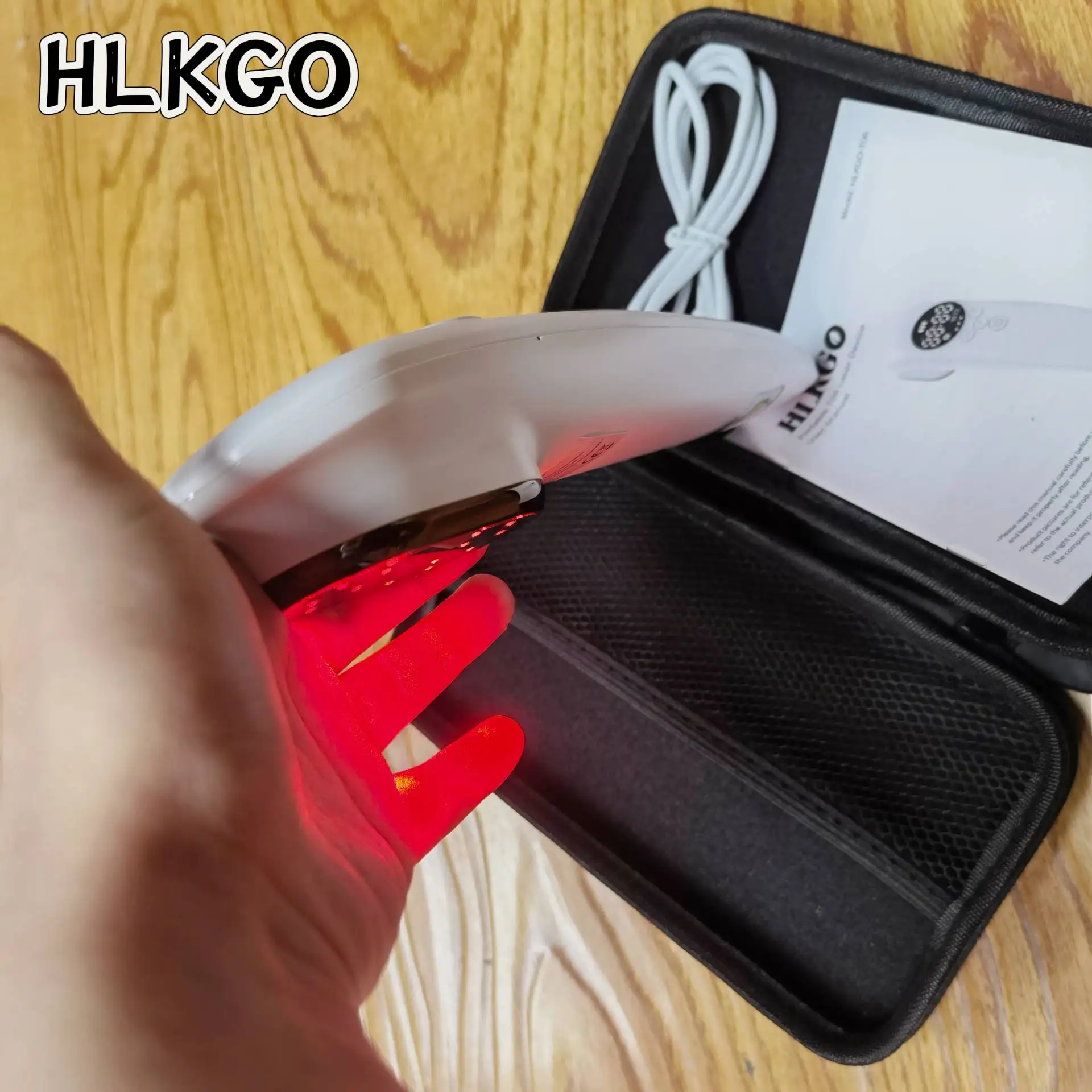 【Fast Healing】Laser Device 520mW, Dual Wave Deep Treatment, Portable Design for Arthritis, Lameness, and Recovery Support