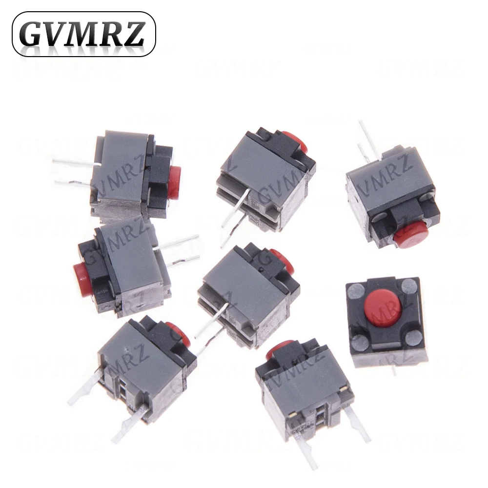 10PCS Micro Switch Kailh Mute Button 6*6*7.3 Silent Switch Wireless Mouse Wired Mouse Button  6X6X7.3MM