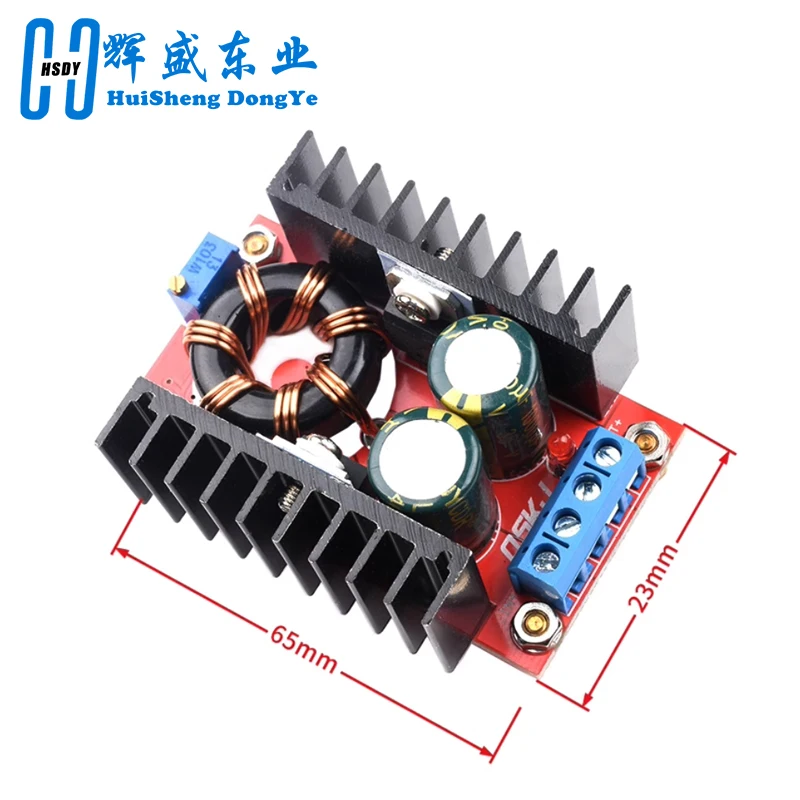 150W DC-DC Boost Converter Step Up Power Supply Module 10-32V To 12-35V 10A Laptop Voltage Charge Board