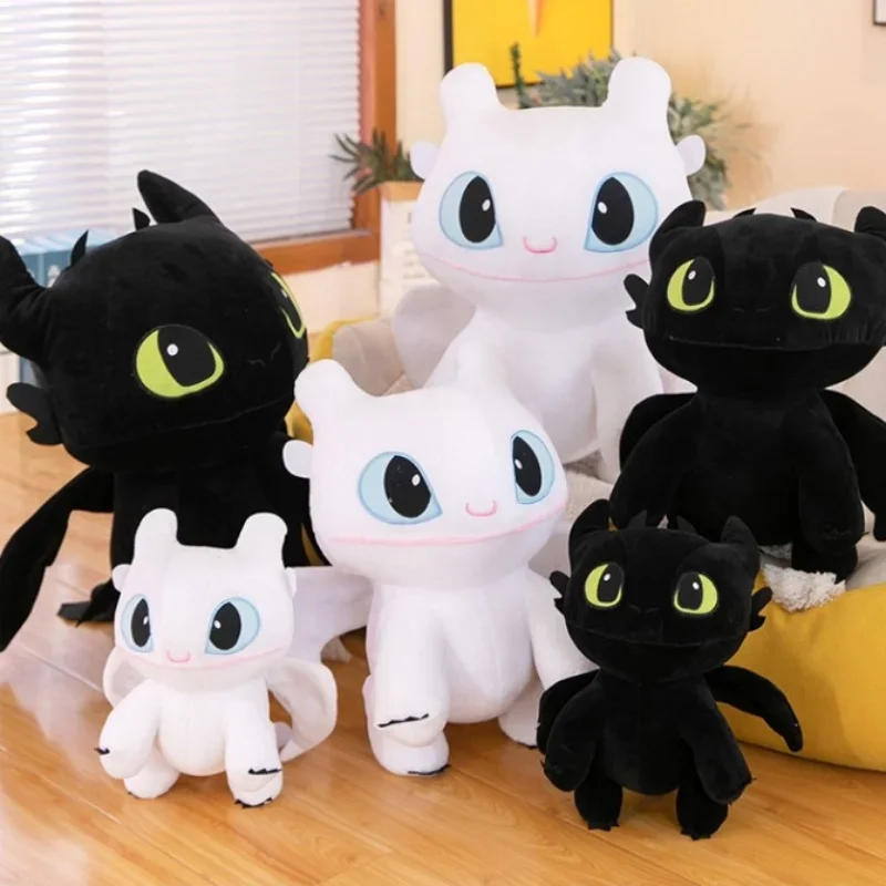 Juguete de peluche de dragón sin dientes, almohada de cuerpo grande, lindo juguete de peluche de dragón, almohada decorativa suave, muñeca de