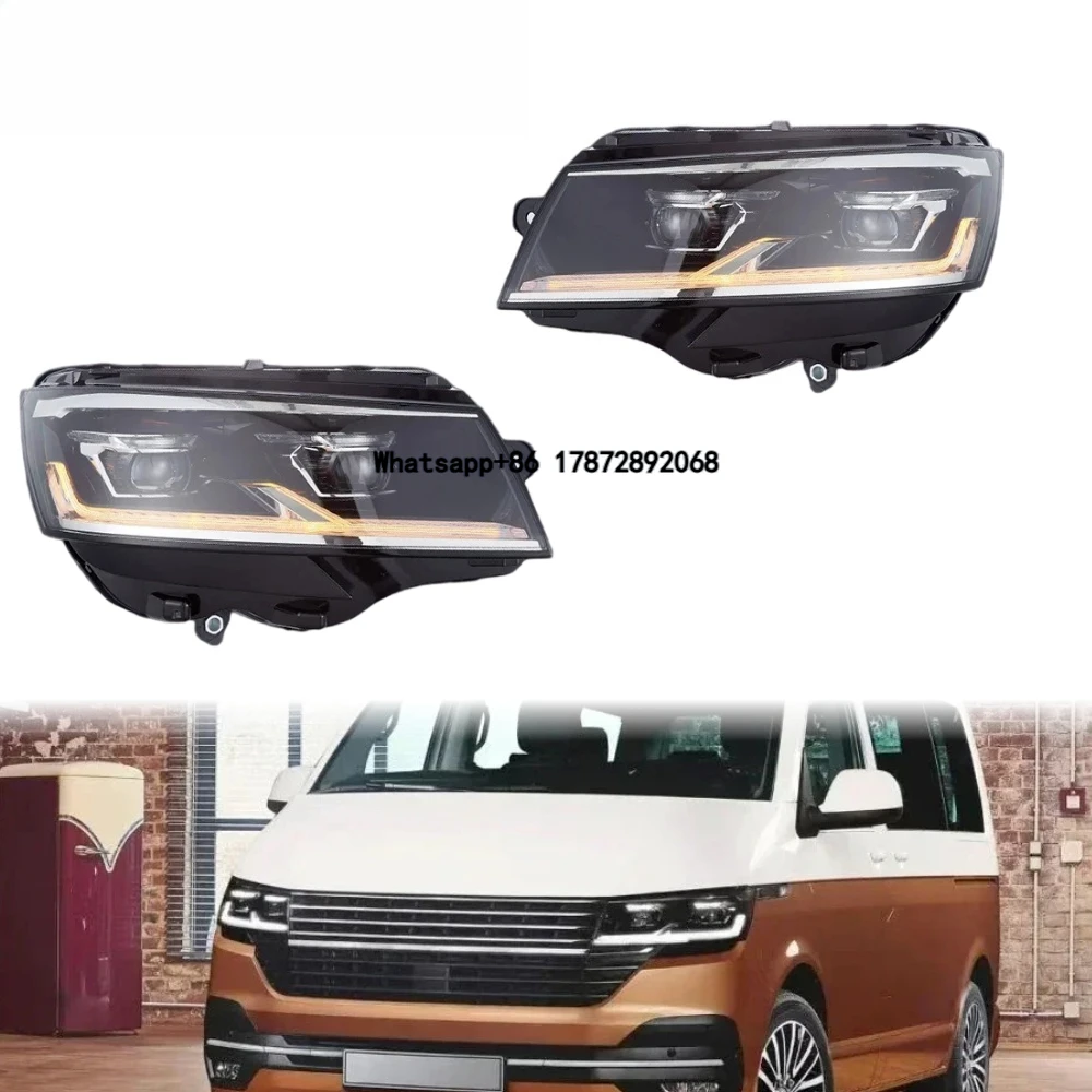

Caravelle T6 Headlights 2016-2020 LED Lens Upgrade Front Lamp Car Accessories Hot Selling Plug and Play DRL for