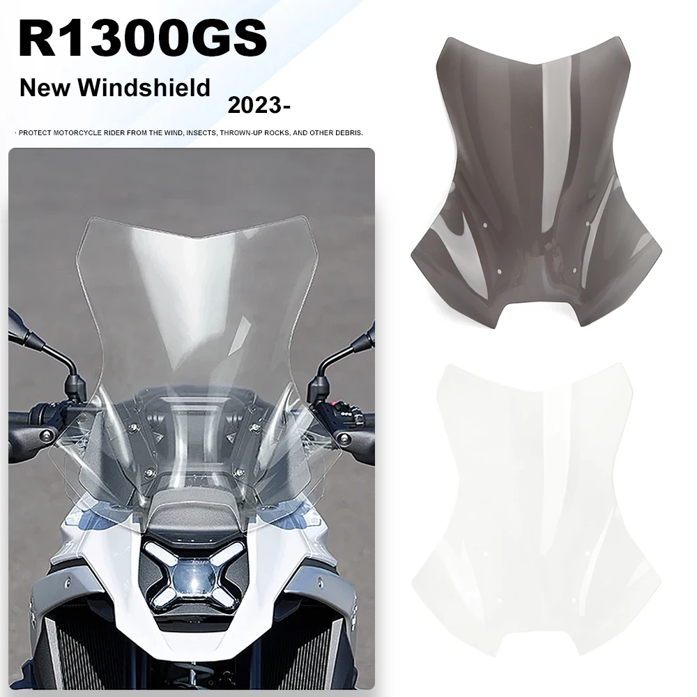 

New Motorcycle Accessories Windscreen Windshield Deflectors Wind Shield Screen For BMW R 1300 GS r1300gs R1300GS 2023 2024