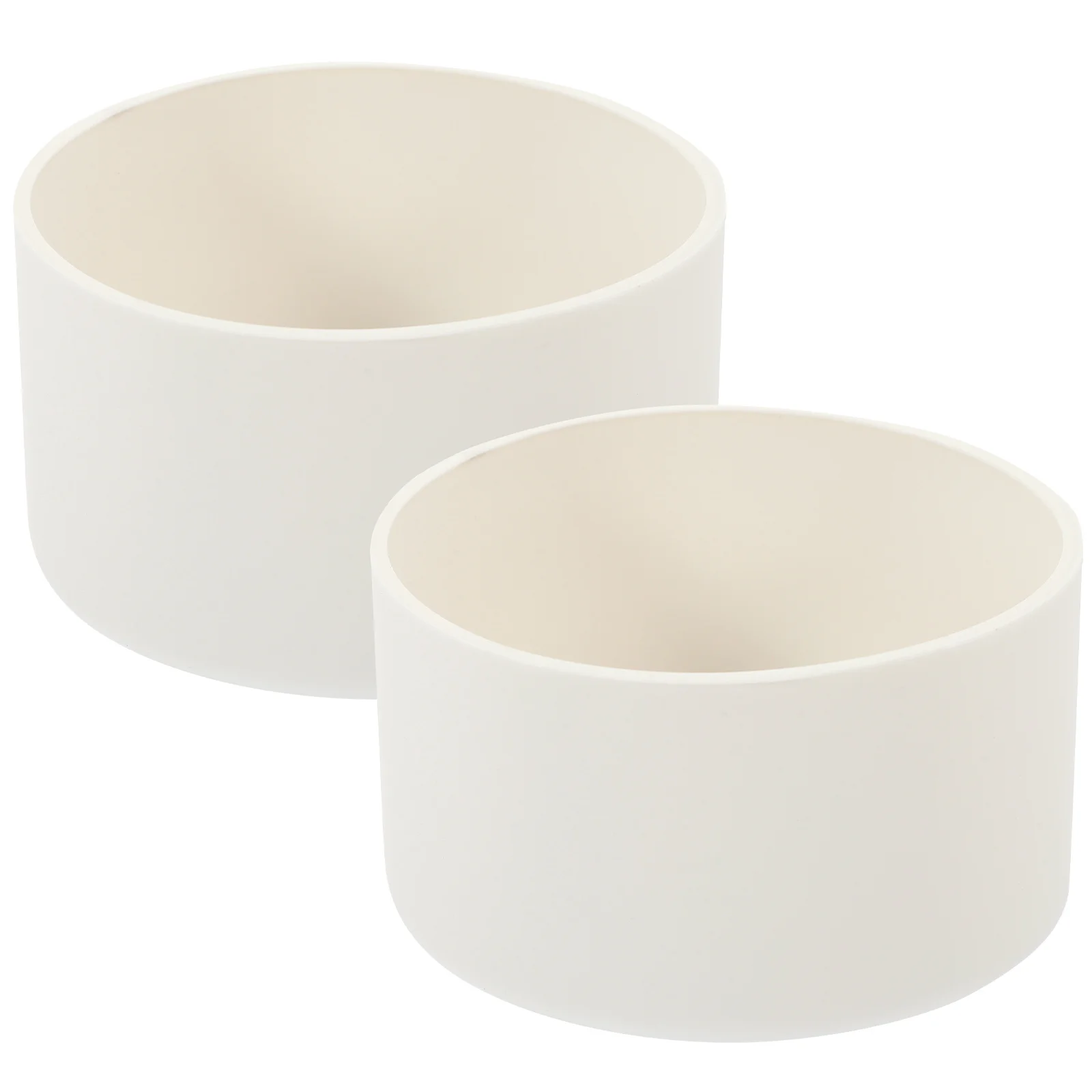 

2Pcs Silicone Protective Bottle Boot Wear Resistant Bottom Sleeve Multipurpose Bottle Nonslip Cover Heat Preservation Cup Sleeve