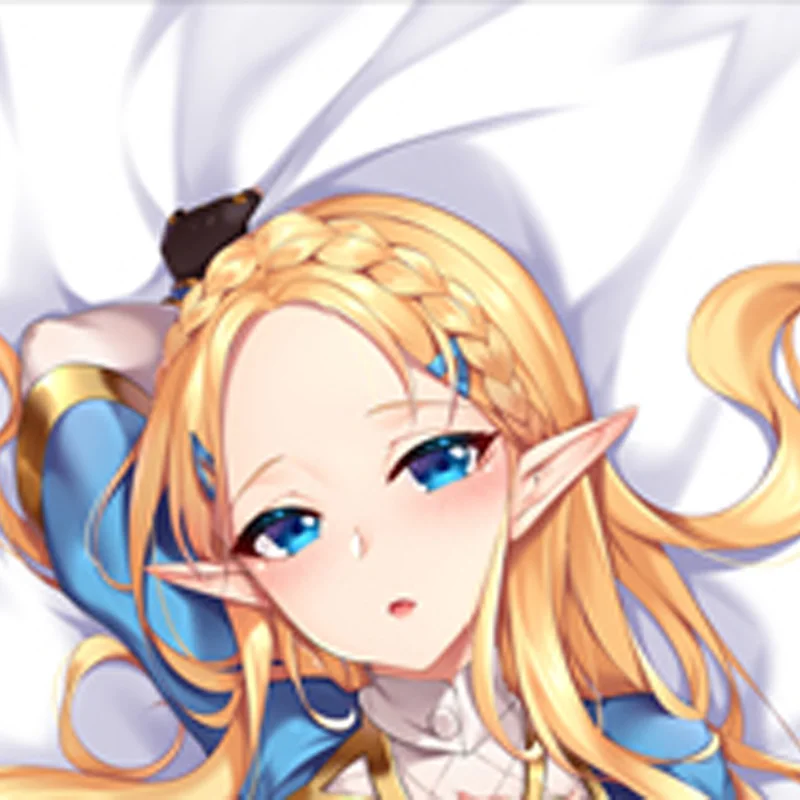 

Dakimakura Anime Princess Zelda Pillow Case Double-sided Print Of Life-size Body Pillowcase Gifts Cushion Cover