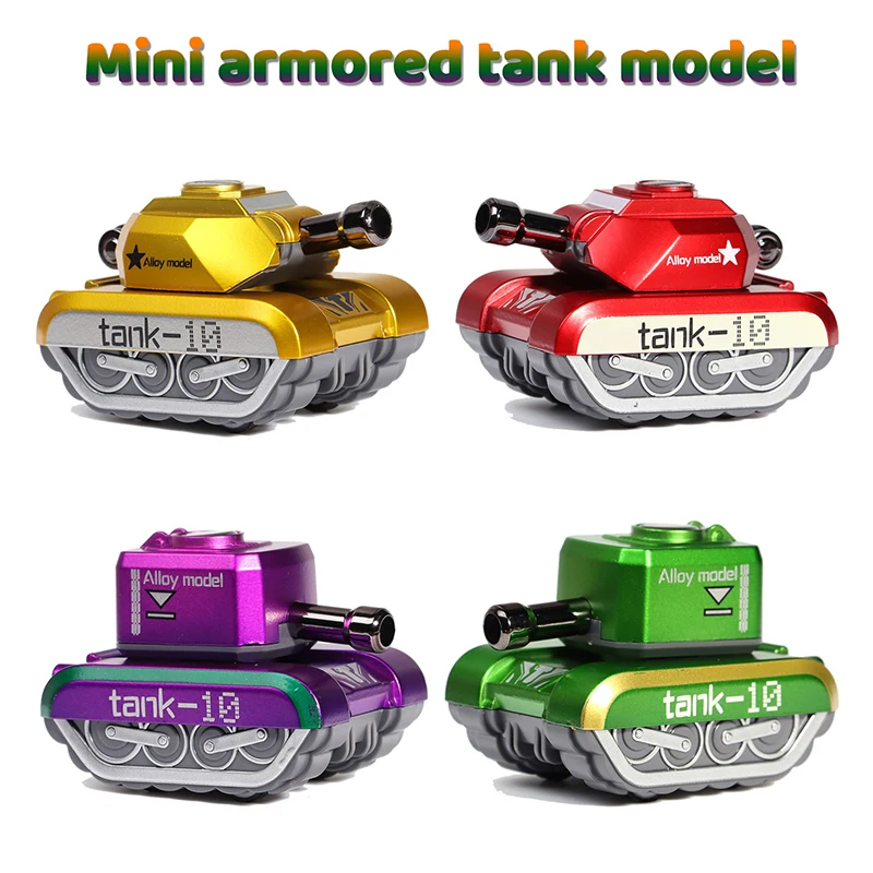 

Alloy Tank Pullback Toy For Kids, A Gift For Boys, An Armored Vehicle That Can Launch Cakes, A Beautiful Holiday Present.-TOY