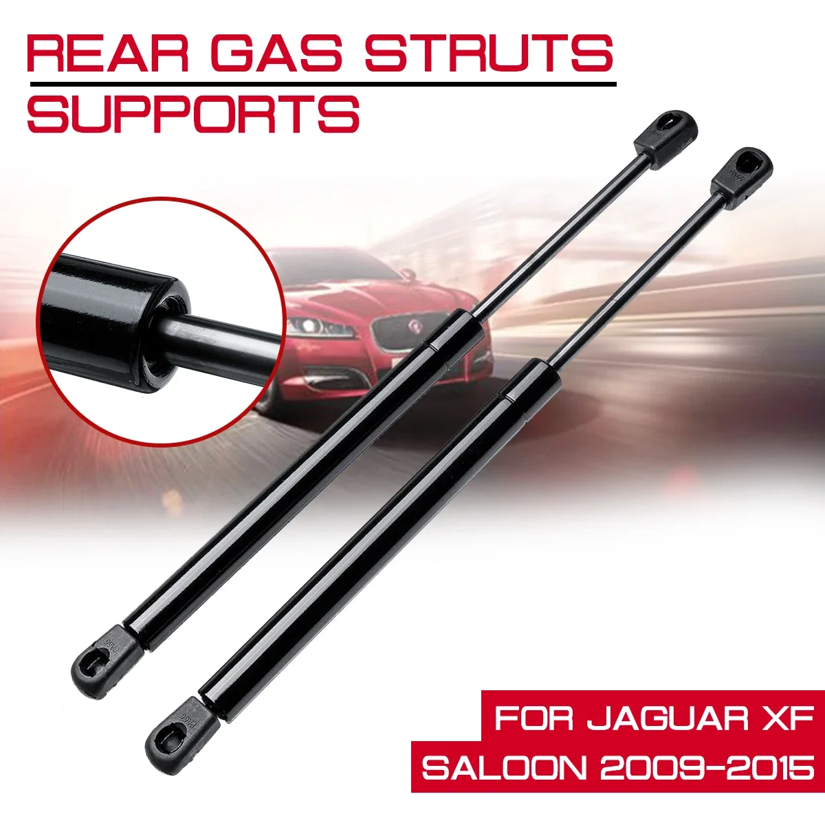 Rear Trunk Support Hydraulic Rod Strut Spring Bars Shock Bracket For Jaguar XF Saloon 2009 2010 2011 2012 2013 2014 2015