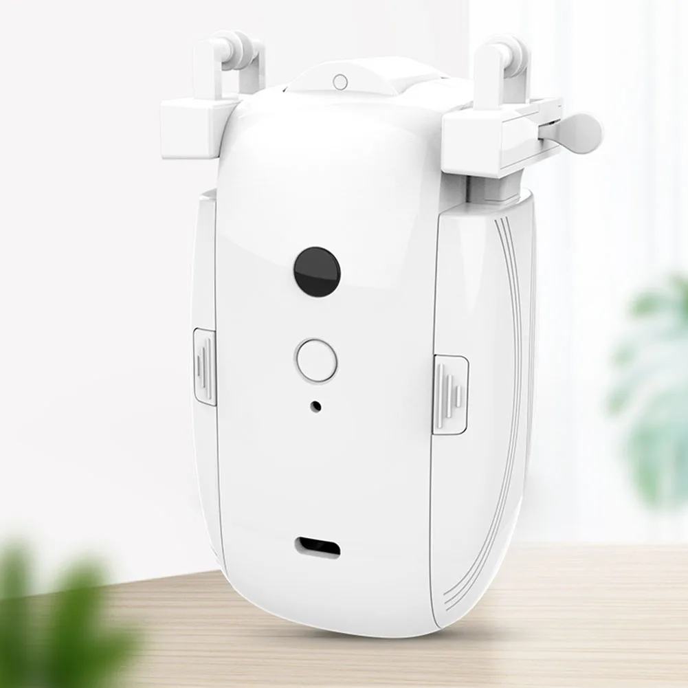 Ouvre-Rideau Électrique avec Télécommande, Commande existent, Silencieux, pour Maison Intelligente, en Plastique