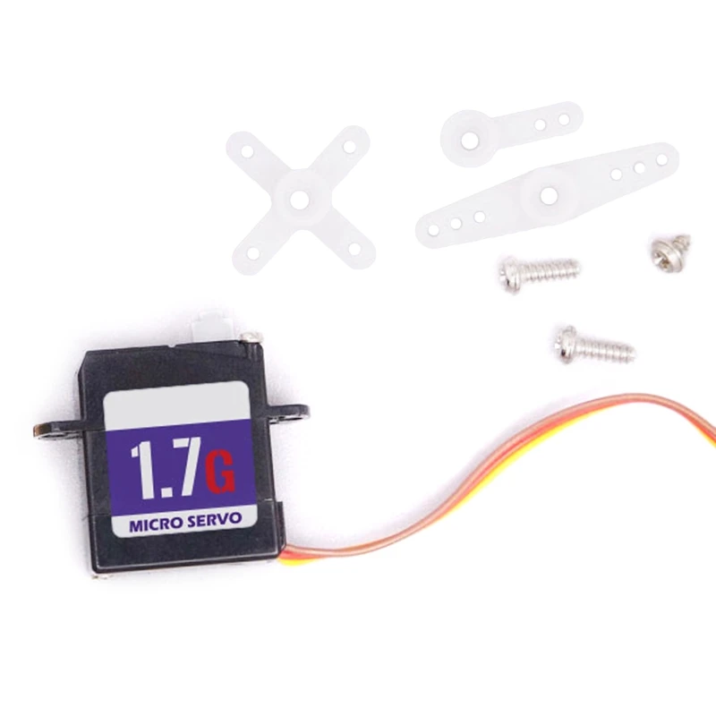 C017CLS Fast Speed Digital Coreless Motor 1.7g Micro Digital Servo for 1/35 RC Car Mini Airplane JST Plug Accessories