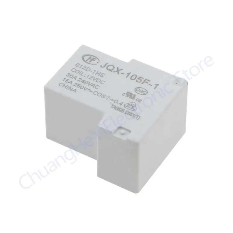 Relays JQX-HF105F-1-005D-1HS HF105F-1-012D-1HS HF105F-1-024D-1HS 30A 250VAC 4PIN 5V 12V 24VDC 220A