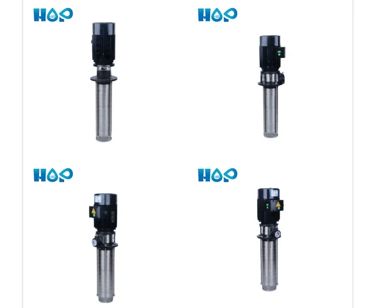 HOP boost water pump vertical multistage submersible centrifugal high pressure pump parts