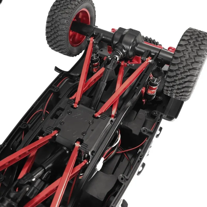 Стержень шасси из алюминиевого сплава, стержень рулевого стержня с фиксированным сиденьем, набор сервоприводов для 1/12 MN128 86 G500, автомобильные аксессуары с дистанционным управлением