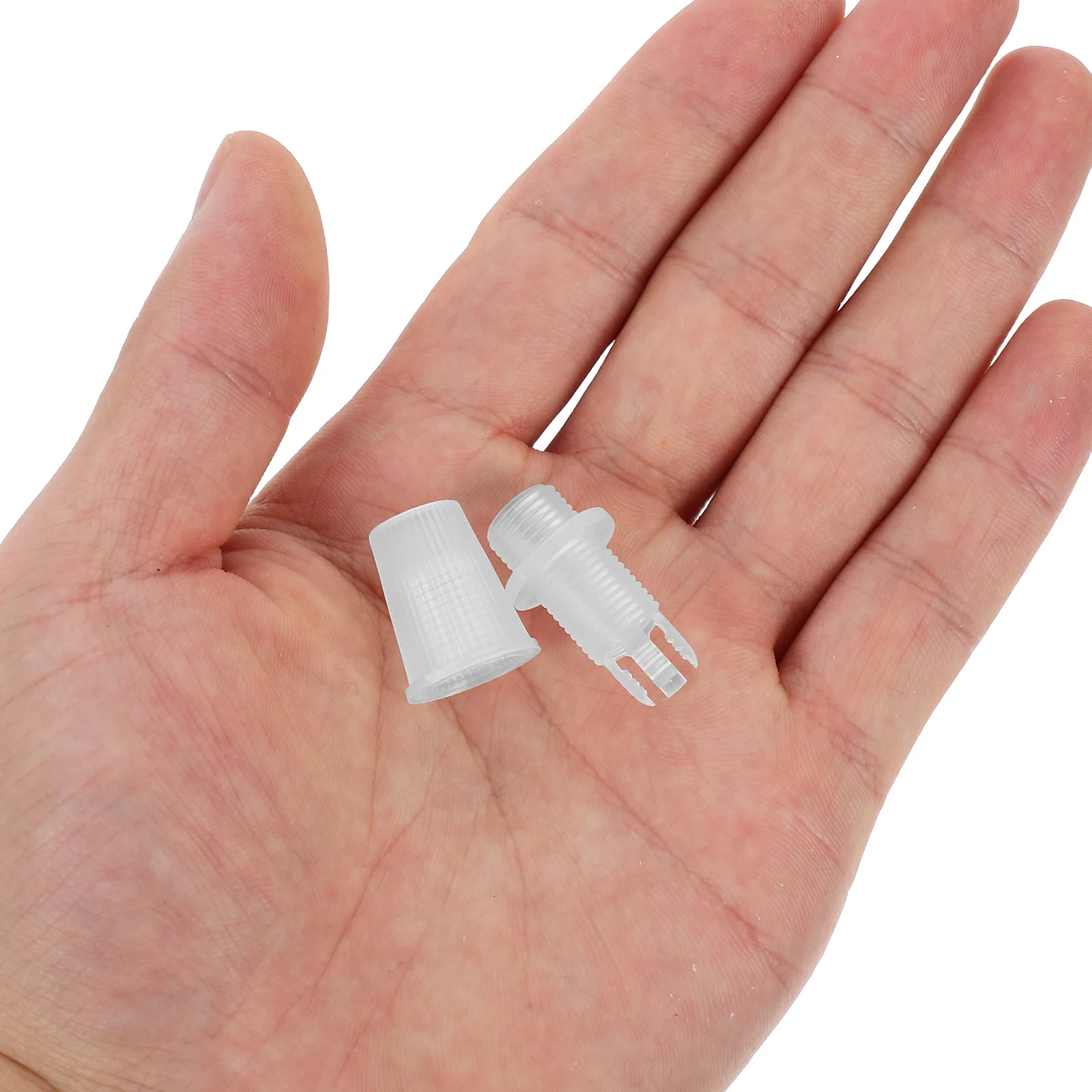 

20Pcs Plastic Wire Clamps Electrical Cord Grip Holders Pendant Light Cable Glands Cable Clamps for Lighting Fixtures
