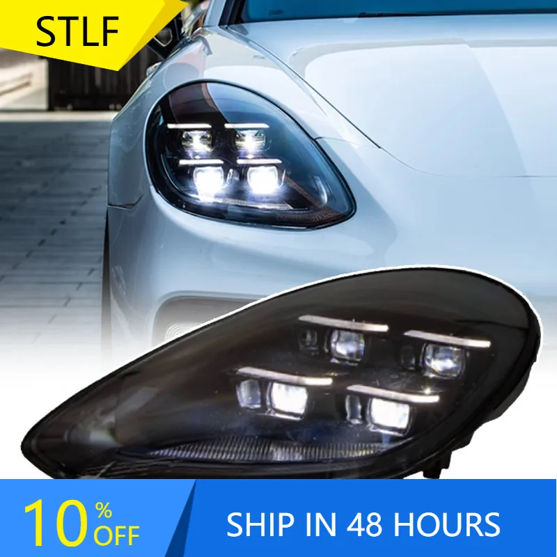 

STLFCar Lights for Porsches Panamera 971 LED Headlight Projector Lens 2017-2023 971 Head Lamp Front Drl Automotive Accessories