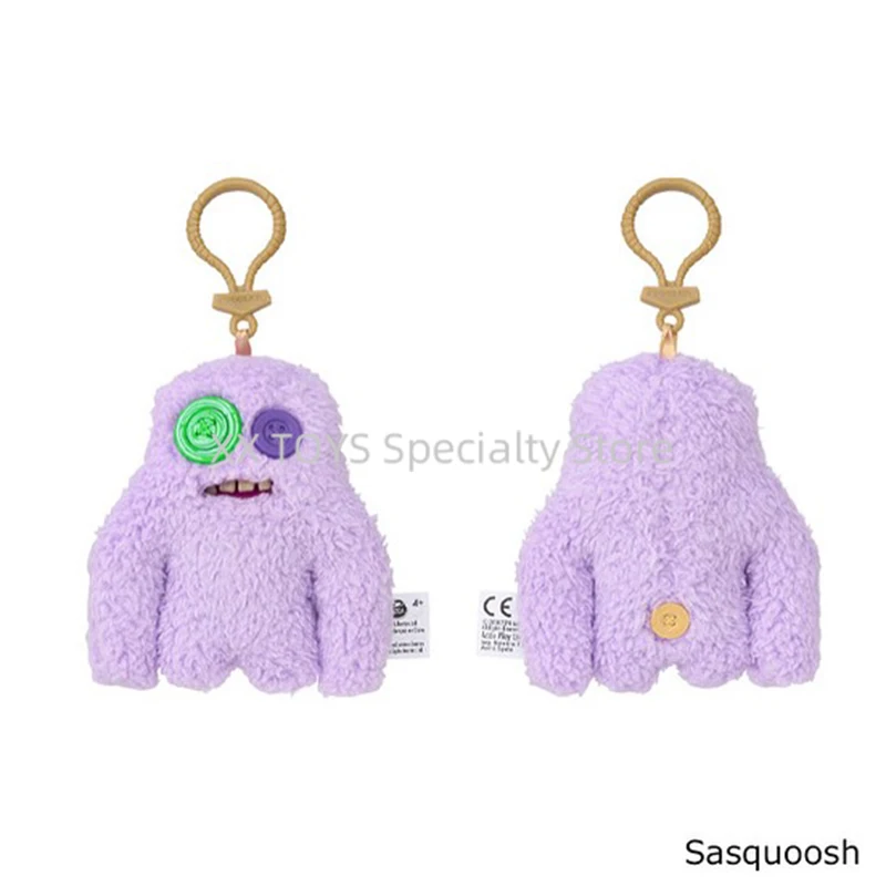 Fuggler Funny Ugly Monster Plush Keychain Pendant Quirky Funny Tooth Monster Schoolbag Keys Decoration Pendants Keychain Doll