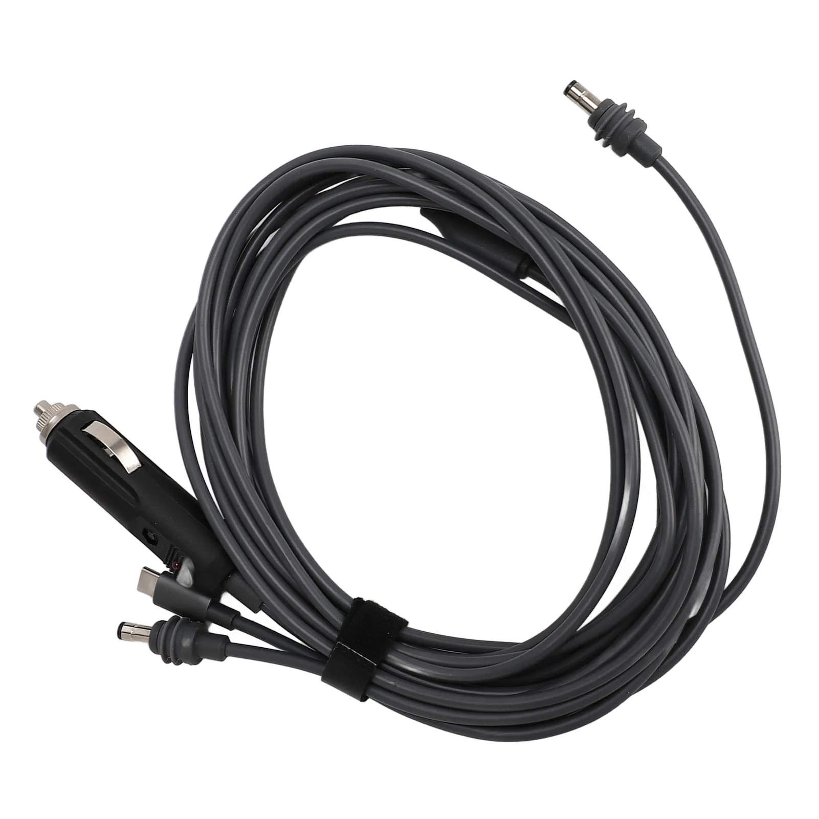 

3 In 1 Satellite DC Power Cable IP68 Water Resistant DC Type C 12V 24V Car Charger to DC Charging Cable Plug and Play