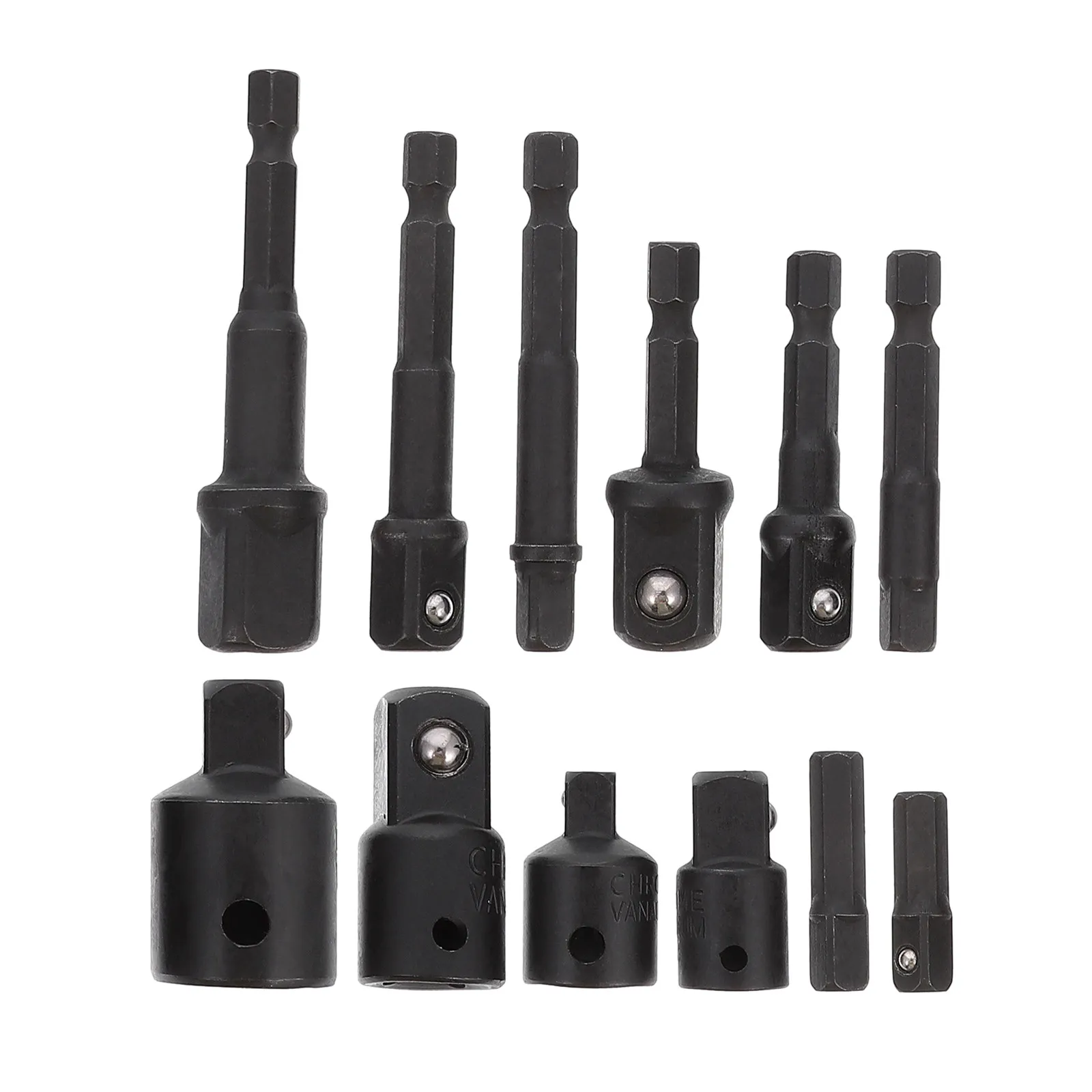 1Set Professional Bit Extension Rod Chrome Vanadium Steel Heat Treated Drill Adapter Sleeve Extension Rod for Electric Tool