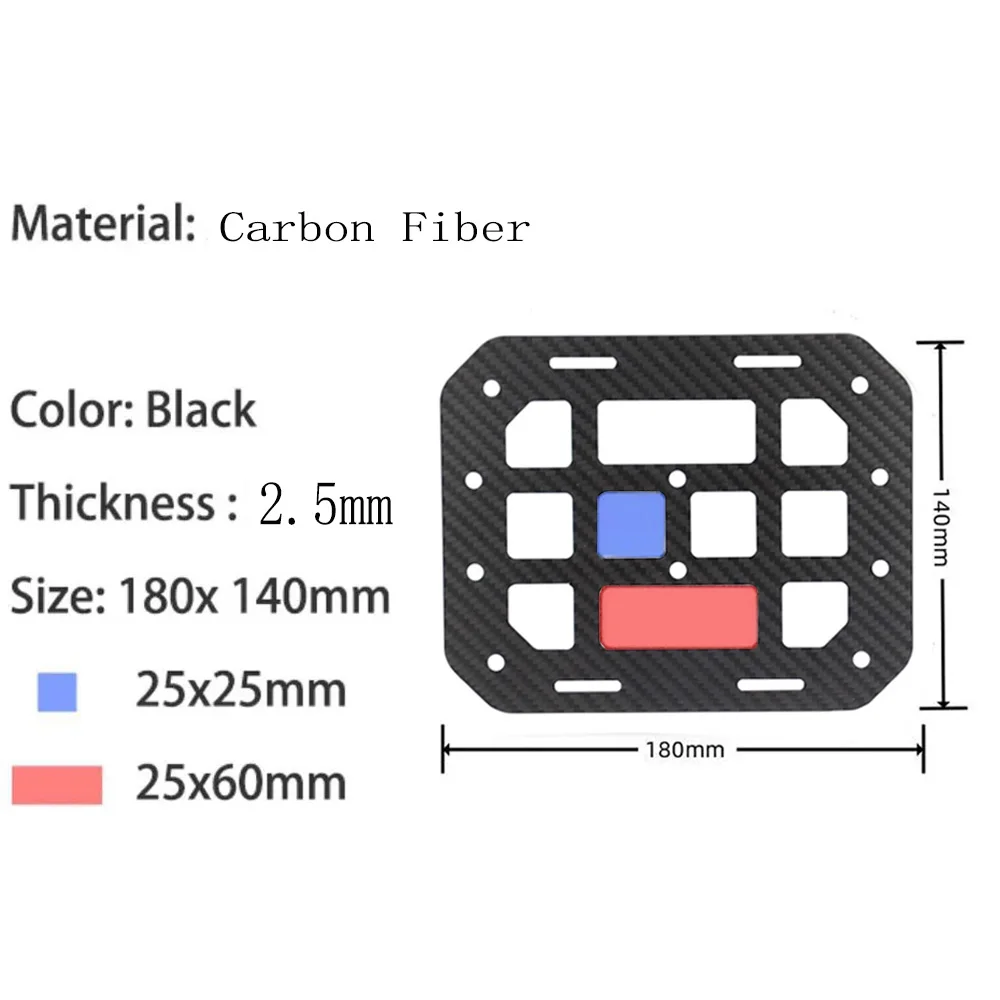 Picture 3: Carbon Fiber Tactical Vehicle Seat Headrest MOLLE Panel Organizer Holder Car Back Seat Organizer For Modular Storage