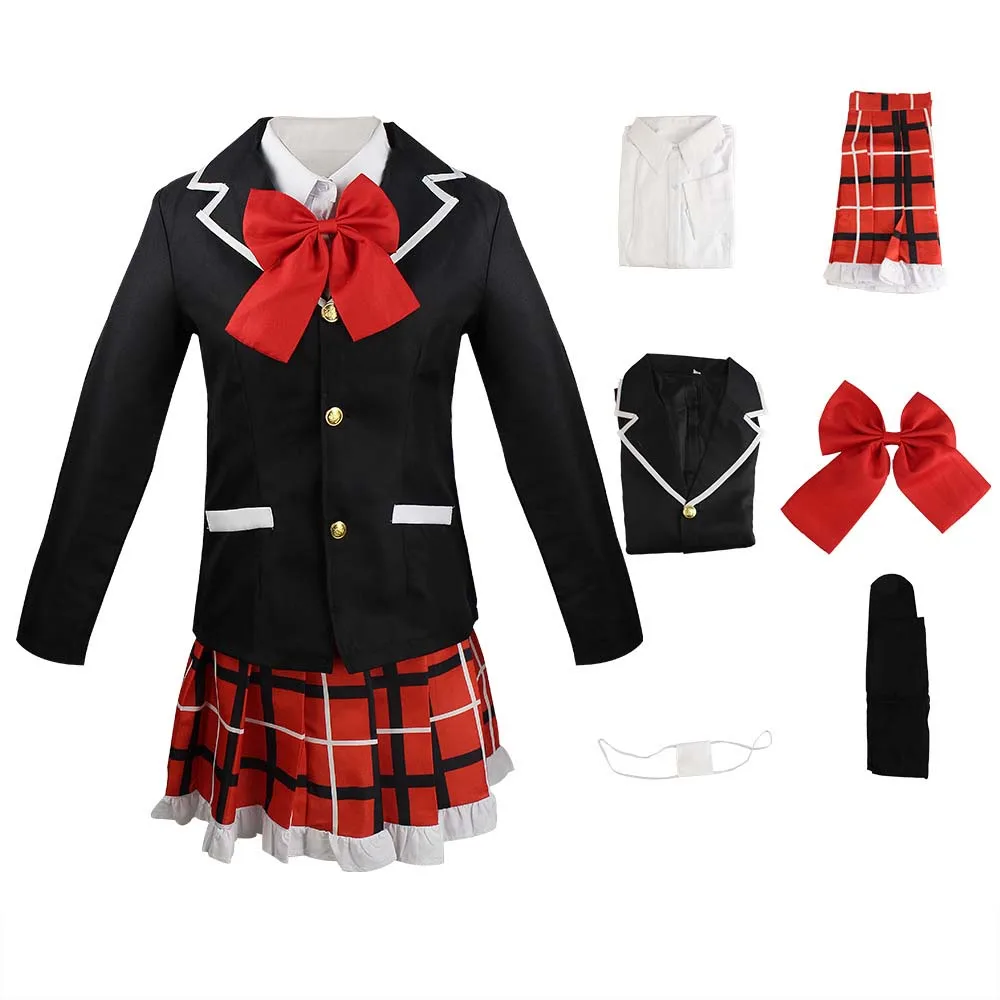 Anime Love Chunibyo Other Delusions Takanashi Rikka Dekomori Sanae Cosplay Costume