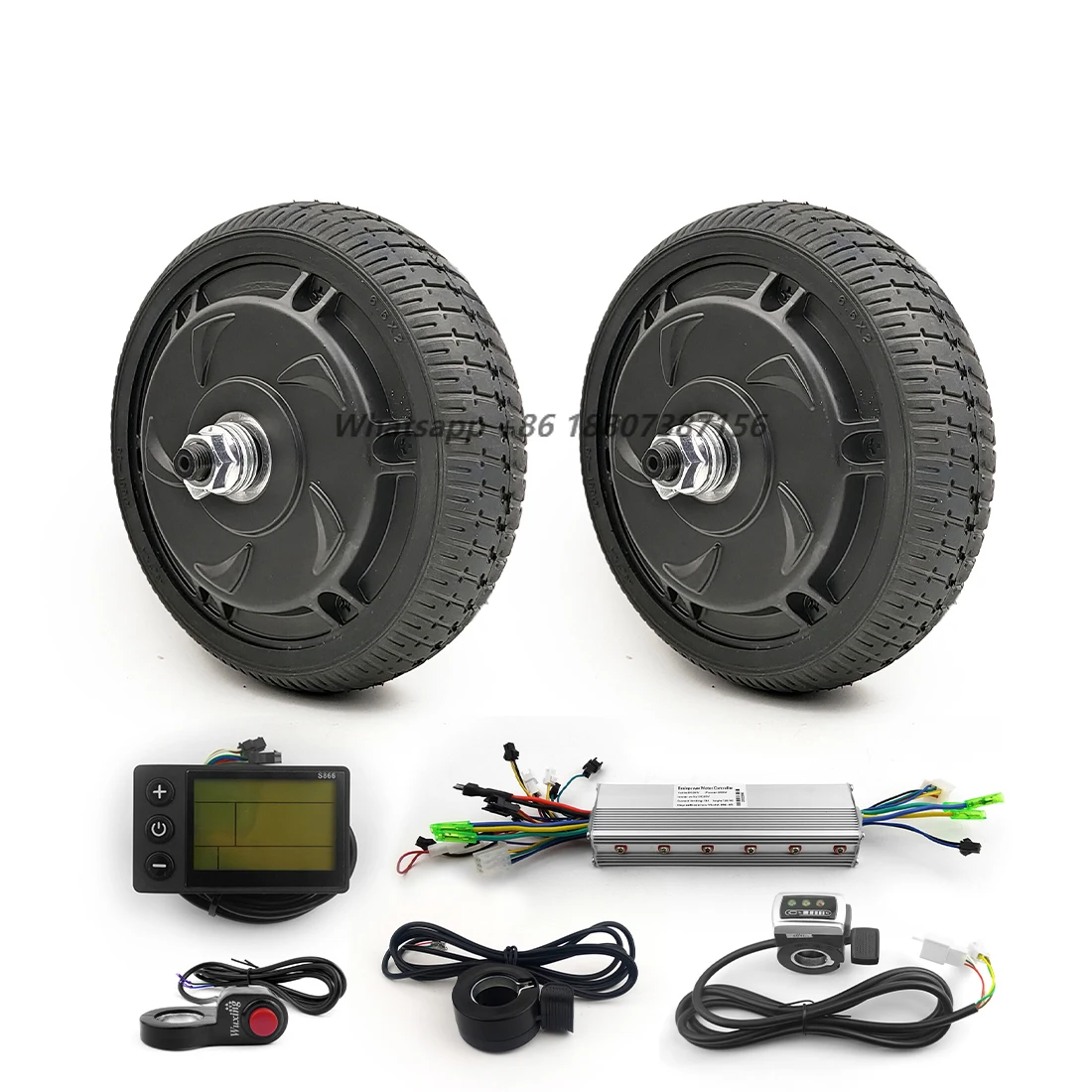 

6.5 Inch Wheel Dual Drive Electric Scooter Cart 24V 36V 48V 350W Brushless Hub Motor Kit