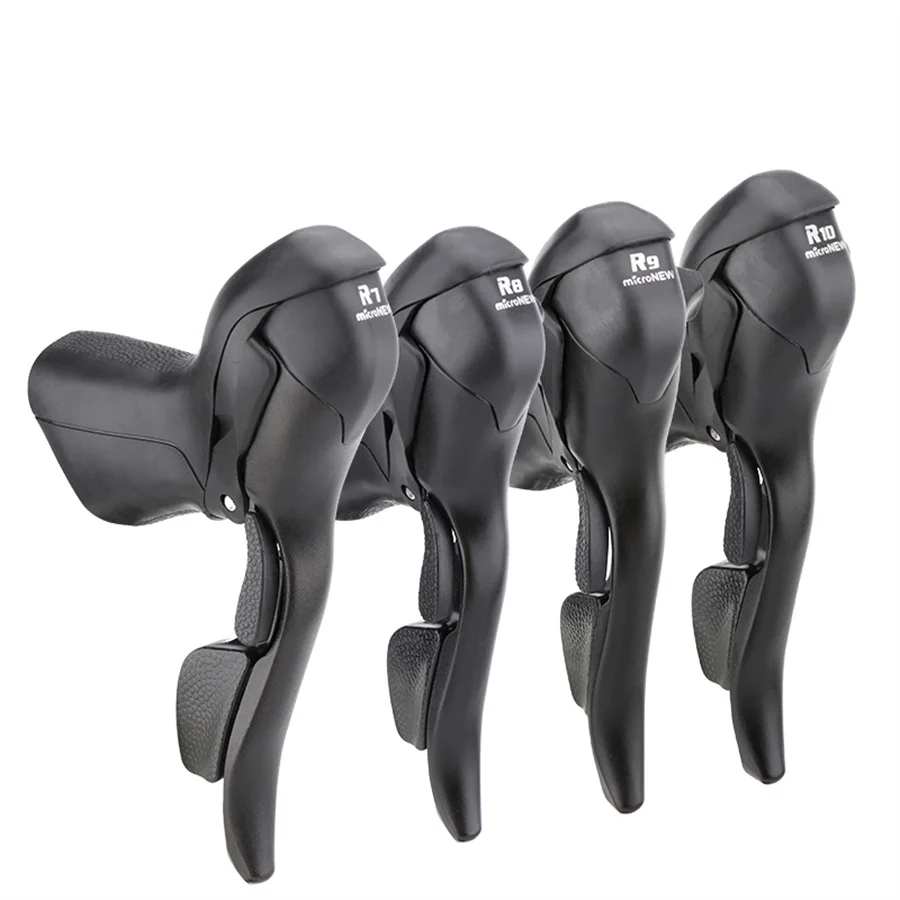 Litepro Road Bike MICRONEW Shifter Brake Levers 2*7 3*7 Handlebar Shifters Set DIP 7s 8s 9s 10s 11 Speed For Shimano R472 R473