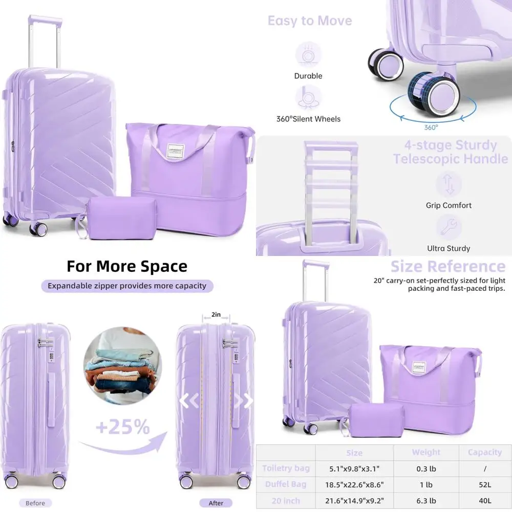 

Расширяемая твердая сумка-спиннер — одобренная авиакомпанией 20-дюймовая ручная кладь с размером 22x14x9 для путешествий