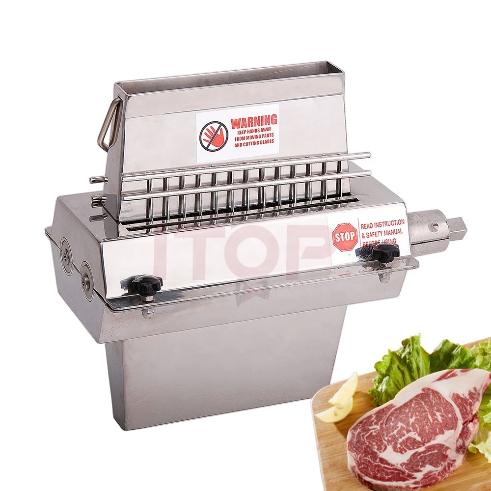 

Ts714 Stainless Steel Meat Tenderizer Head Electric Manual Tenderizing Machine Head