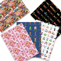 Classic cartoon DIY cotton fabric polyester cotton hand sewn and patchwork quilted baby dress curtain dresshome printing popular
