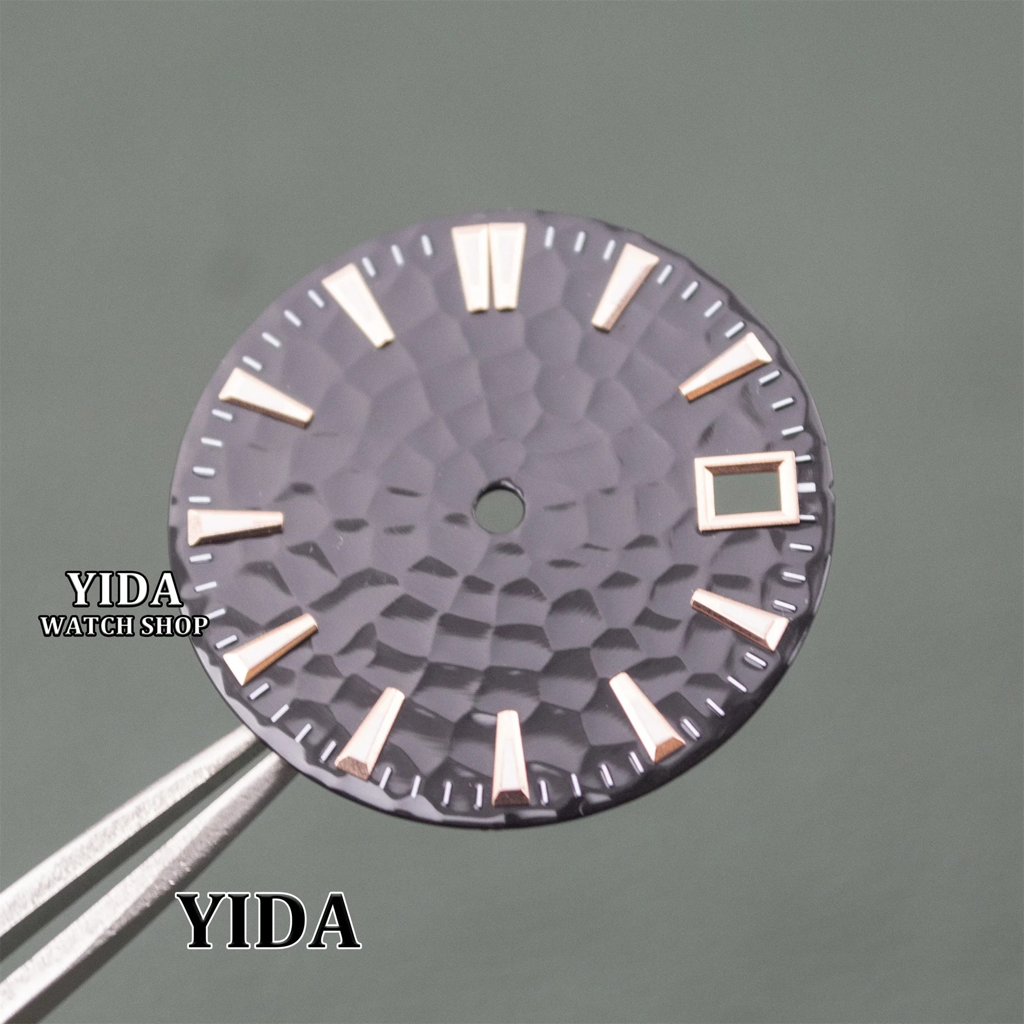 

NH35 Watch Dial Green Luminous Watch Dial 28.5mm Watch Face For NH35 Mechanical Movement Datejust Dial Modify Watch Replacements