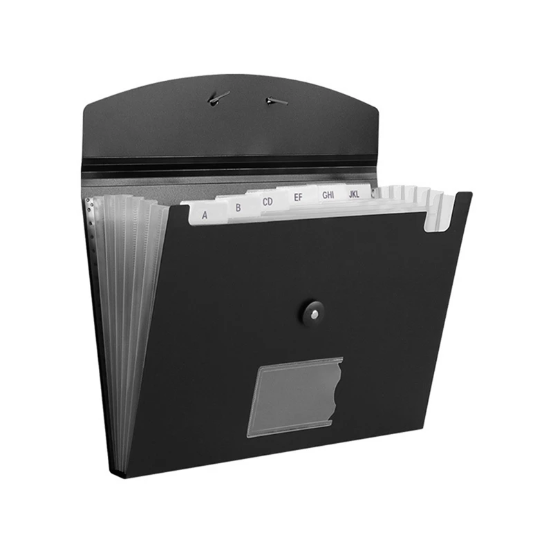 Accordian-Classeur Extensible en Plastique Durable et Facile à Utiliser