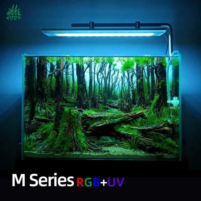 WEEK AQUA M Series M300 M400 M450 RGB UV Full Spectrum Aquascape