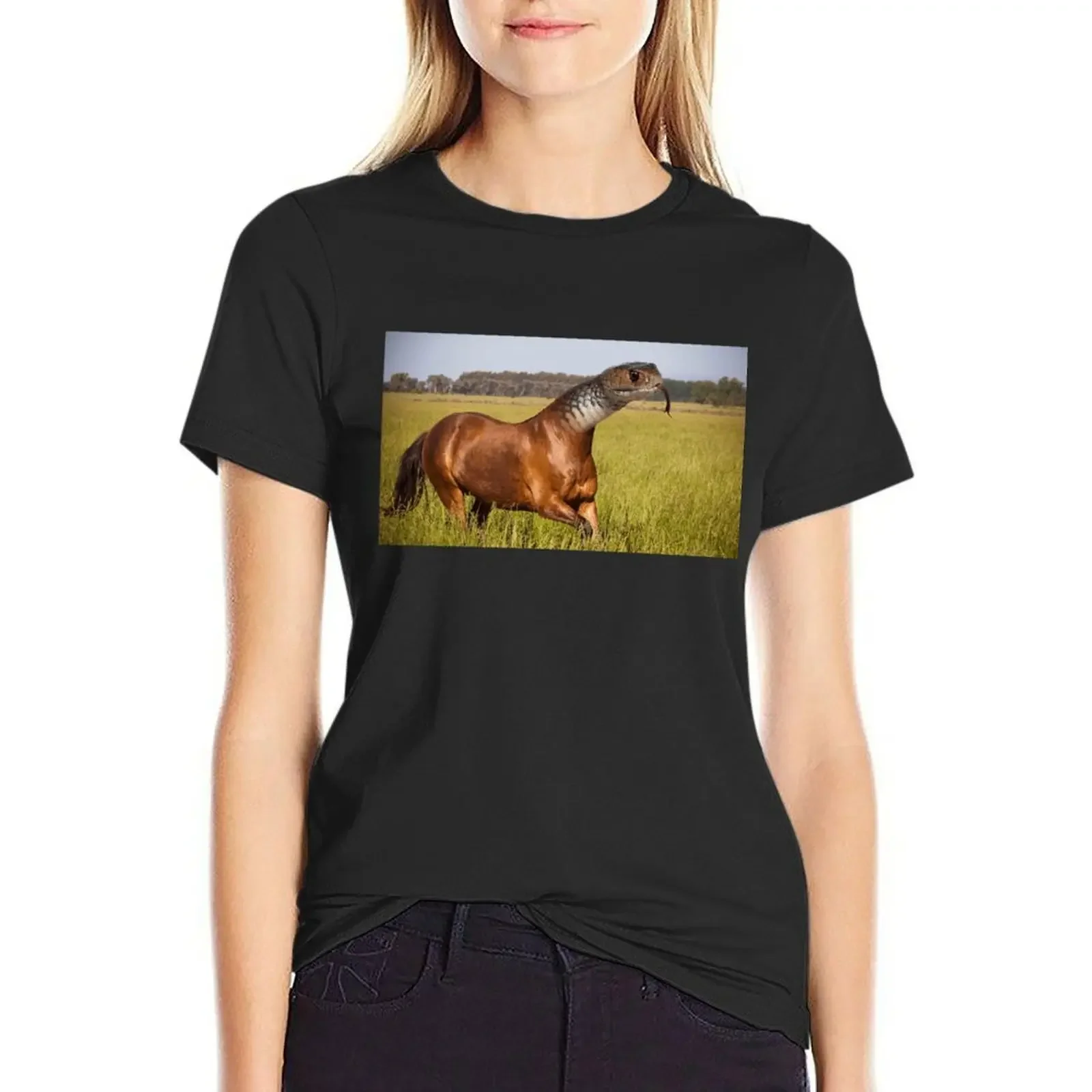 

snorse T-Shirt sublime animal prinfor summer top sports fans Women's clothing