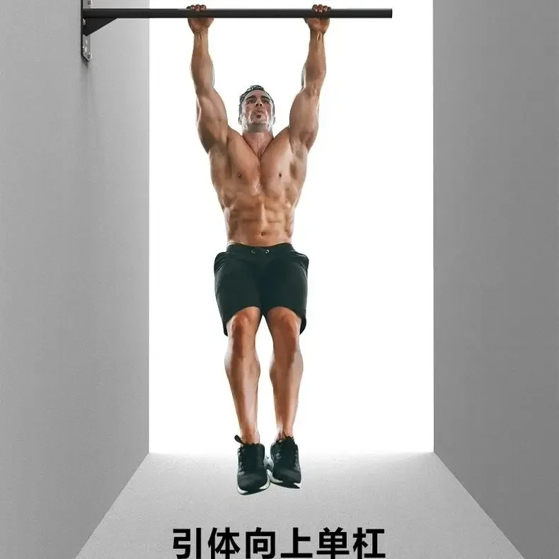 

Wall Aisle Pull-up Horizontal Bar Household Fitness Equipment Indoor and Outdoor Equipment Wall Hanging Single Rod