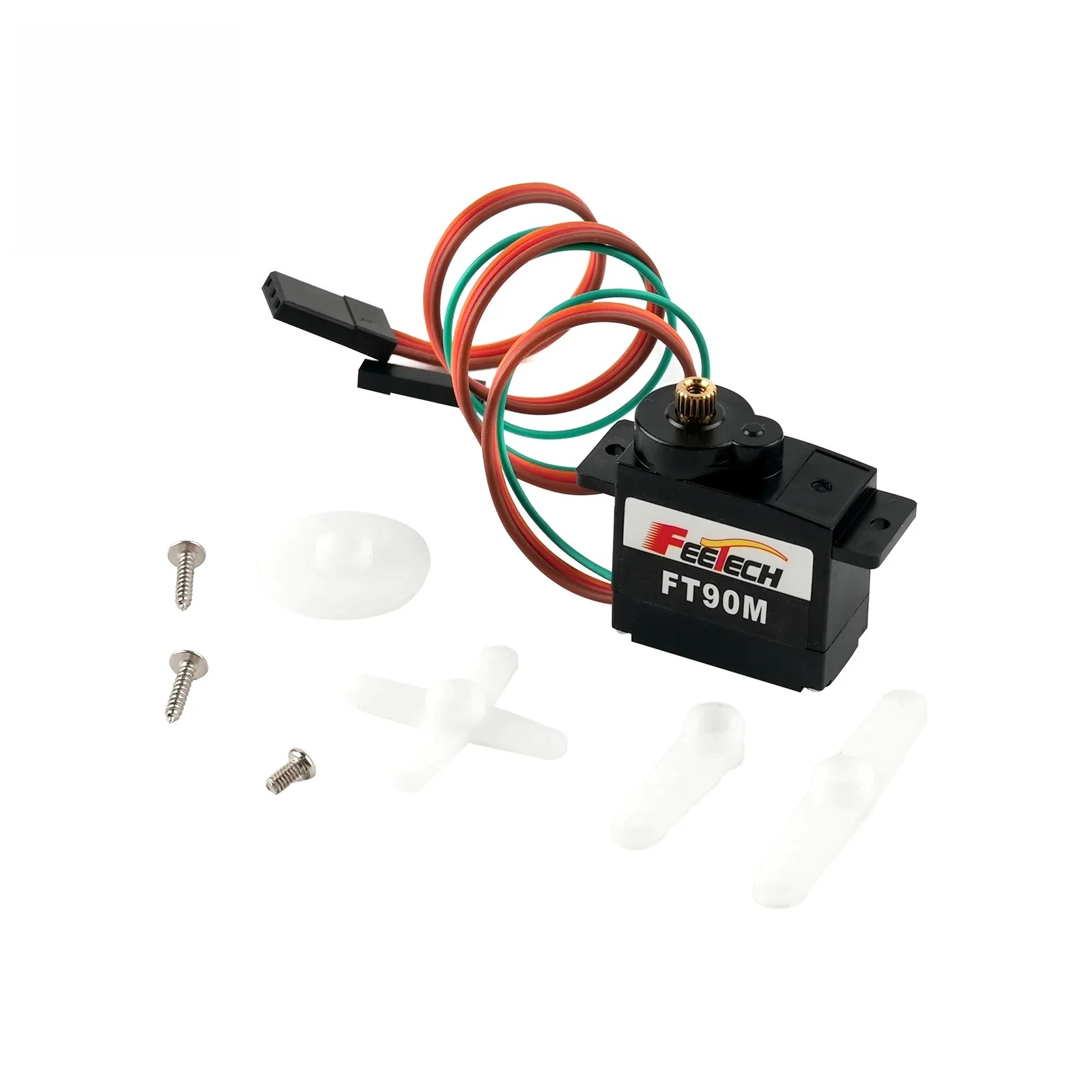 Feetech FT90M Mini 180 Degree Angle 2kg Torque Micro Robot RC Servo Motor for Automatic Curtain/Smart Lock/Airplane Servos