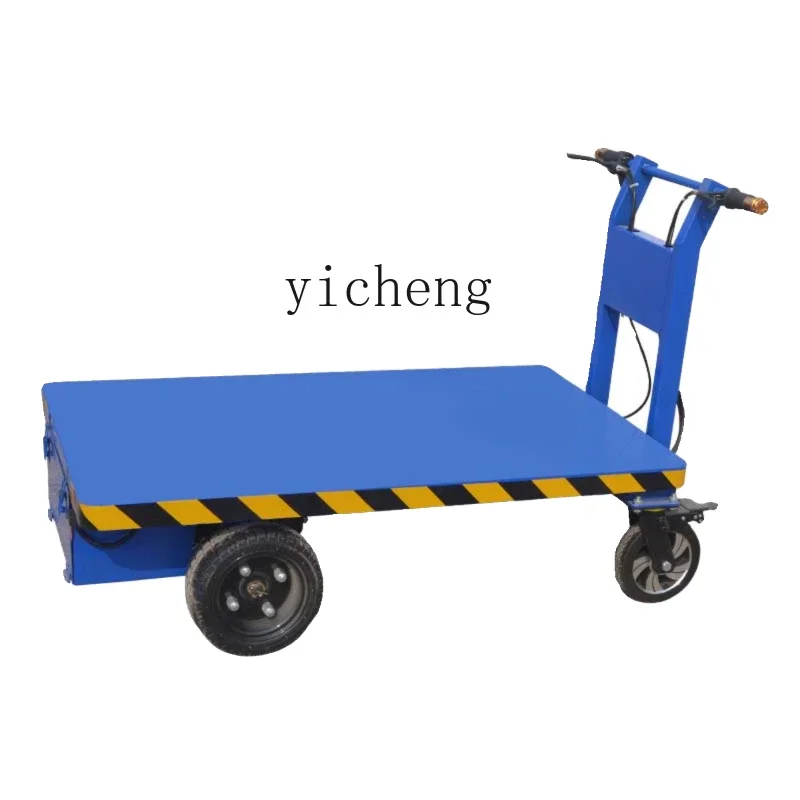 

Электрический ручной бортовой грузовик для бытовой переработки и транспортировки, поворотный грузовик