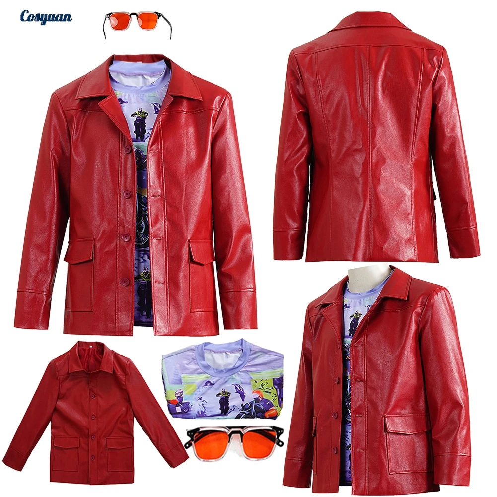 إدوارد 1999 فيلم القتال نادي تأثيري تايلر دوردن معطف علوي القماش حفلة تمويه الزي الدعاوى هالوين زي كرنفال لعب الأدوار