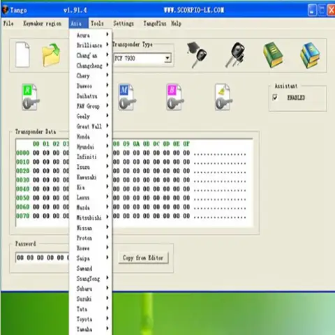 Key Programmer Full Version V1.111.3 OBD2 Tango OEM OBD2 Auto Key Transponder Car Key Maker Remote Control Copy Scanner 6 best sales tango programmer - №1