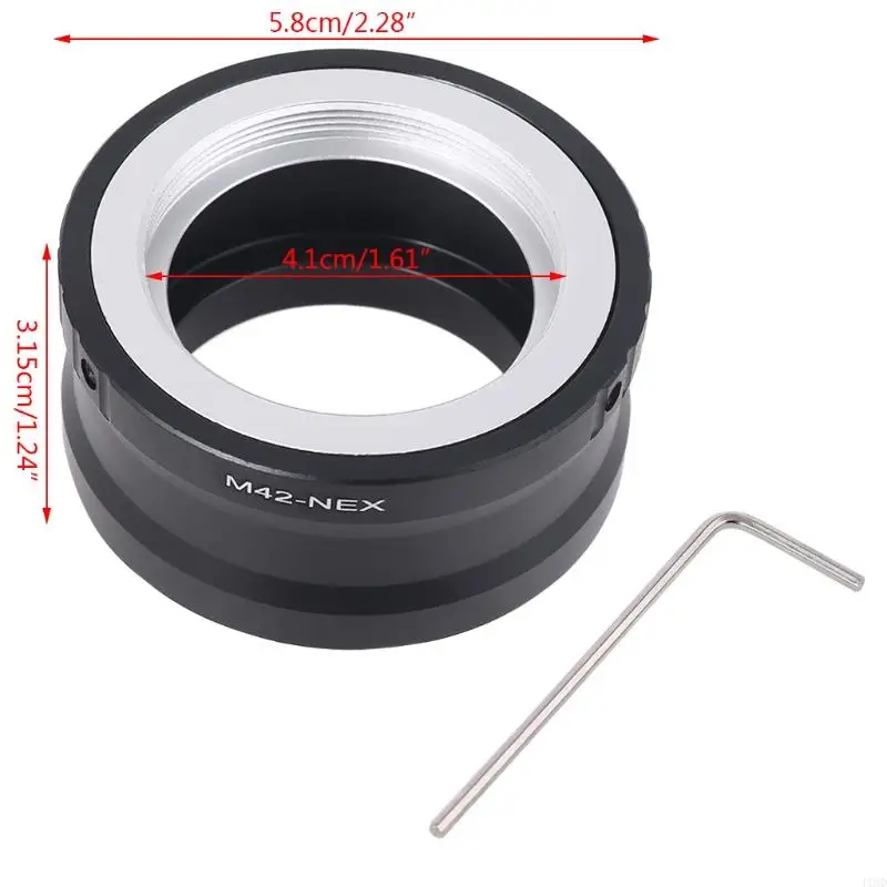 M42 Schroef Camera Lens Converter Adapter Voor Mount NEX-5 NEX-3 NEX-VG1